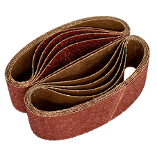Sealey WSB5340 Worksafe 75 x 533mm Sanding Belt 40Grit - Pack of 10