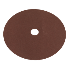 Sealey WSD780 Worksafe 175mm Fibre Backed Sanding Disc 80Grit - Pack of 25