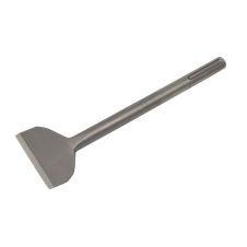 Sealey X4WC Worksafe SDS MAX Wide Cranked Chisel 75 x 300mm