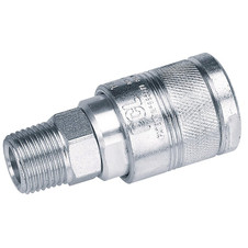 Draper 25857 1/2 BSP Male Thread Air Line Coupling