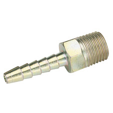 Draper 25800 1/4" BSP Taper 3/16" Bore PCL Male Screw Tailpiece (Sold Loose)
