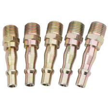 Draper 25832 1/4" Male Thread PCL Coupling Screw Adaptor (Pack of 5)