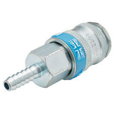 Draper 54410 Euro Coupling Hose Tailpiece, 6mm (Sold Loose)