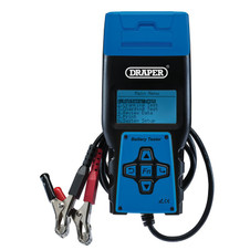 Draper 92445 12V Battery Tester with Printer