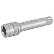 Draper Expert 16720 Wobble Extension Bar, 1/4" Sq. Dr., 50mm, Micro Satin Chrome
