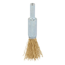 Draper 41437 Brassed Steel Crimped Decarb Brush, 13mm