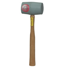 Estwing 24061 EDH-12N Grey Deadhead Rubber Mallet, 12oz