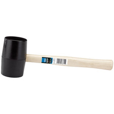 Draper 78615 Hardwood Shaft Rubber Mallet, 800g/28oz