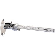 Draper Expert 80859 Dual Reading Digital Vernier Caliper, 0-150mm