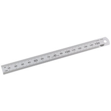 Draper Expert 22670 Stainless Steel Rule, 150mm/ 6"