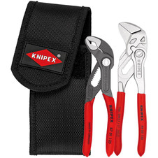 KNIPEX 06076 00 20 72 V01 Mini Pliers Set In Belt Tool Pouch
