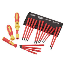 Draper XP1000 81762 VDE Interchangeable Torque Screwdriver Set (19 Piece)