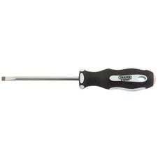 Draper Expert 34973 Plain Slot Soft Grip Parallel Tip Screwdriver, 5.5 x 100mm