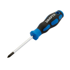 Draper 48931 Soft Grip Cross Slot Screwdriver, No.1 x 75mm