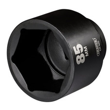Draper 08526 HI-TORQ Deep Impact Socket, 1" Sq. Dr., 85mm