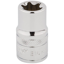 Draper Expert 34327 TX-STAR Socket, 1/2" Sq. Dr., E16