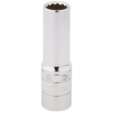 Draper Expert 33732 HI-TORQ 12 Point Deep Socket, 1/2" Sq. Dr., 13mm