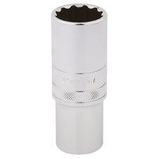 Draper Expert 33788 HI-TORQ 12 Point Deep Socket, 1/2" Sq. Dr., 22mm