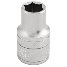 Draper Expert 16600 6 Point Metric Socket, 1/2" Sq. Dr., 11mm