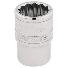 Draper Expert 33202 HI-TORQ 12 Point Socket, 1/2" Sq. Dr., 18mm