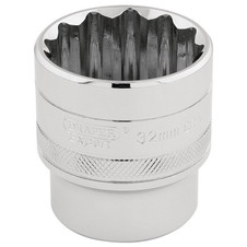 Draper Expert 33593 HI-TORQ 12 Point Socket, 1/2" Sq. Dr., 32mm