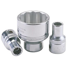 Elora 24731 Bi-Hexagon Socket, 1/2" Sq. Dr., 28mm