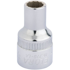 Elora 24335 Bi-Hexagon Socket, 1/2" Sq. Dr., 3/8"