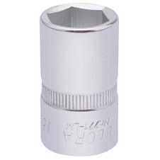 Elora 15305 Hexagon Socket, 1/2" Sq. Dr., 16mm