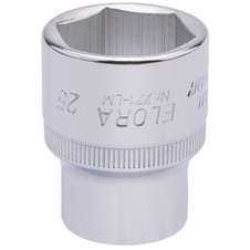 Elora 15314 Hexagon Socket, 1/2" Sq. Dr., 25mm