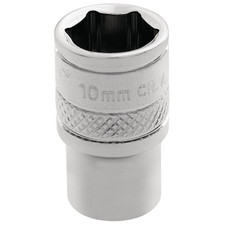 Draper Expert 32562 HI-TORQ 6 Point Socket, 1/4" Sq. Dr., 10mm