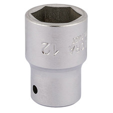 Elora 11101 Hexagon Socket, 1/4" Sq. Dr., 12mm