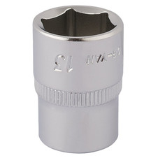 Elora 11102 Hexagon Socket, 1/4" Sq. Dr., 13mm