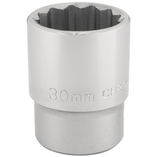 Draper Expert 16698 12 Point Socket, 3/4" Sq. Dr., 30mm