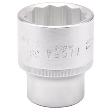 Elora 00814 Bi-Hexagon Socket, 38mm-1.1/2" 3/4" Sq. Dr.