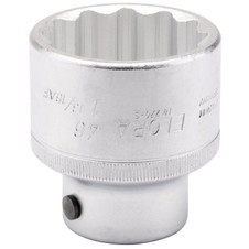 Elora 00848 Bi-Hexagon Socket, 46mm-1.13/16" 3/4" Sq. Dr.
