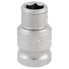 Draper Expert 16809 Screwdriver Bit Holding Socket, 3/8" Sq. Dr. x 1/4" Hexagon