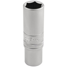 Draper Expert 16582 6 Point Metric Deep Socket, 3/8" Sq. Dr., 14mm