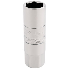 Draper Expert 16772 10mm Thread 6 Point Spark Plug Socket, 3/8" Sq. Dr., 16mm