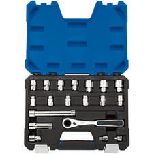 Draper Expert 16482 Go Through' Metric Socket Set (19 piece)
