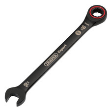 Draper Expert 03881 HI-TORQ Metric Ratchet Combination Spanner, 10mm, Black