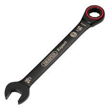Draper Expert 03889 HI-TORQ Metric Ratchet Combination Spanner, 16mm, Black