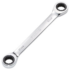 Draper 27737 HI-TORQ Metric Double Ratchet Ring Spanner, 12 x 13mm