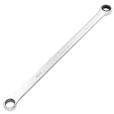 Draper 27776 HI-TORQ Metric Extra-Long Double Ring Ratchet Spanner, 18mm