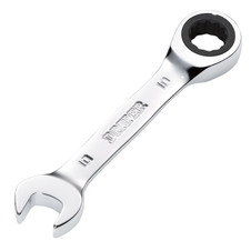 Draper 27865 HI-TORQ Metric Stubby Ratchet Combination Spanner, 10mm