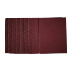 Draper 54824 1/4 Sanding Sheets, 115 x 150mm, Assorted Grit (Pack of 10)