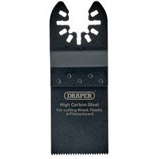 Draper 70460 Oscillating Multi-Tool Plunge Cutting Blade, 34 x 90mm, 18tpi High Carbon Steel