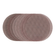 Draper Expert 62989 Quality Mesh Sanding Discs, 150mm, Assorted Grit - 80G, 120G, 180G, 240G (Pack of 10)