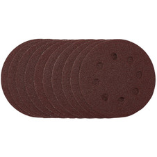 Draper 53499 Sanding Discs, 115mm, 80 Grit, Hook & Loop (Pack of 10)
