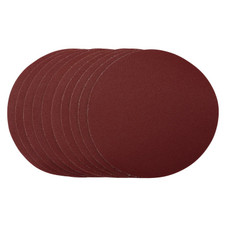 Draper 56180 Sanding Discs, 180mm, Hook & Loop, 120 Grit, (Pack of 10)