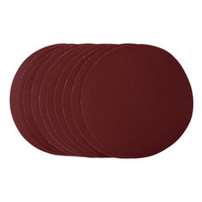 Draper 56371 Sanding Discs, 180mm, Hook & Loop, 320 Grit, (Pack of 10)
